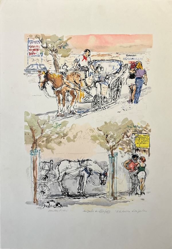 Walter Piacesi - A Cattolica vita privata