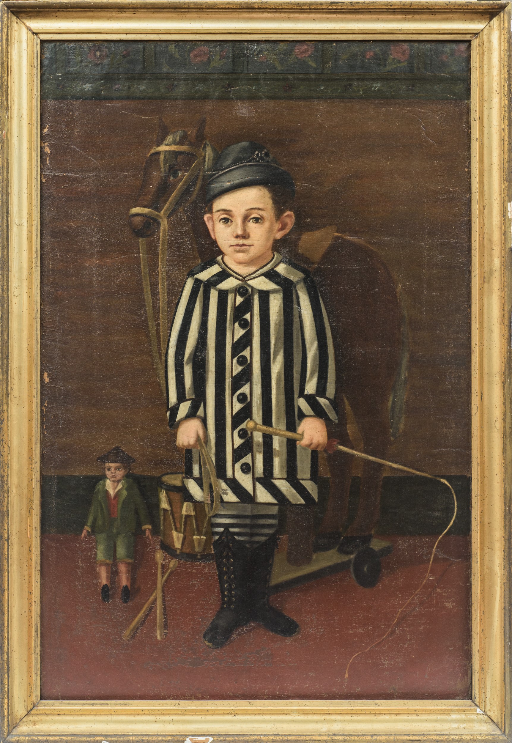Ritratto di Fanciullo con Giocattoli