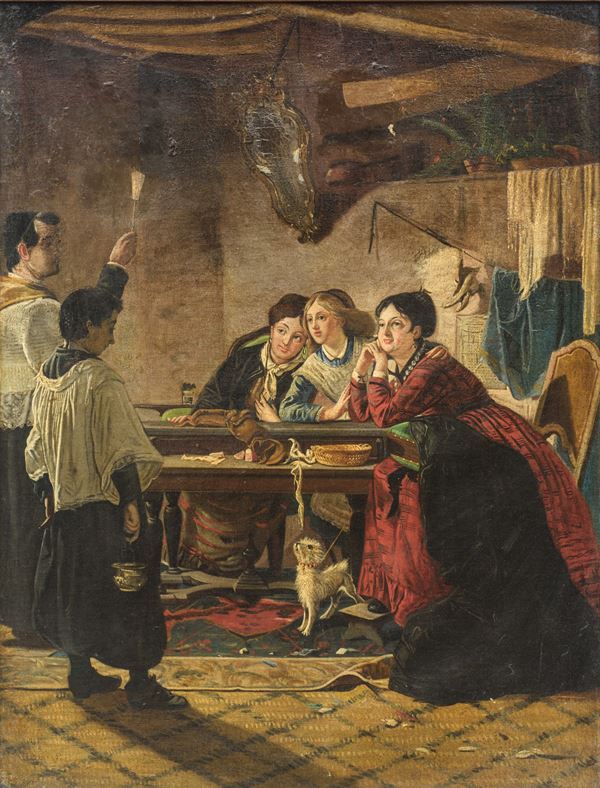 Scena raffigurante una benedizione