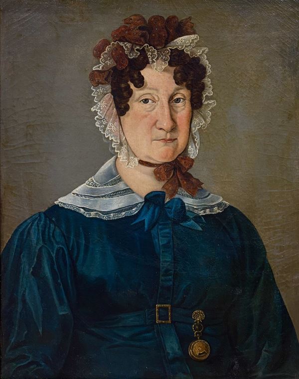 Ritratto di dama con cuffietta
