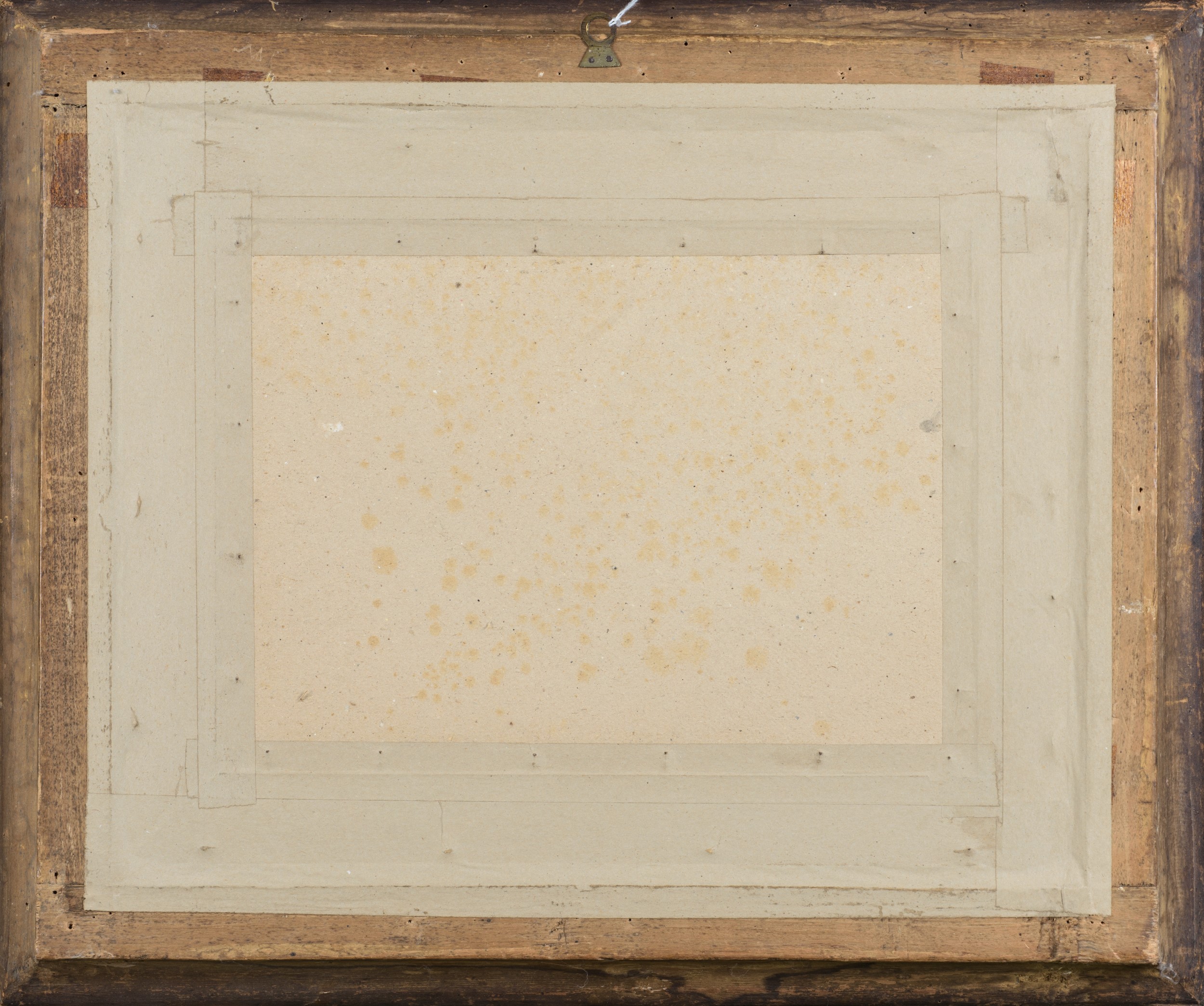 Paesaggio con cipressi e pini