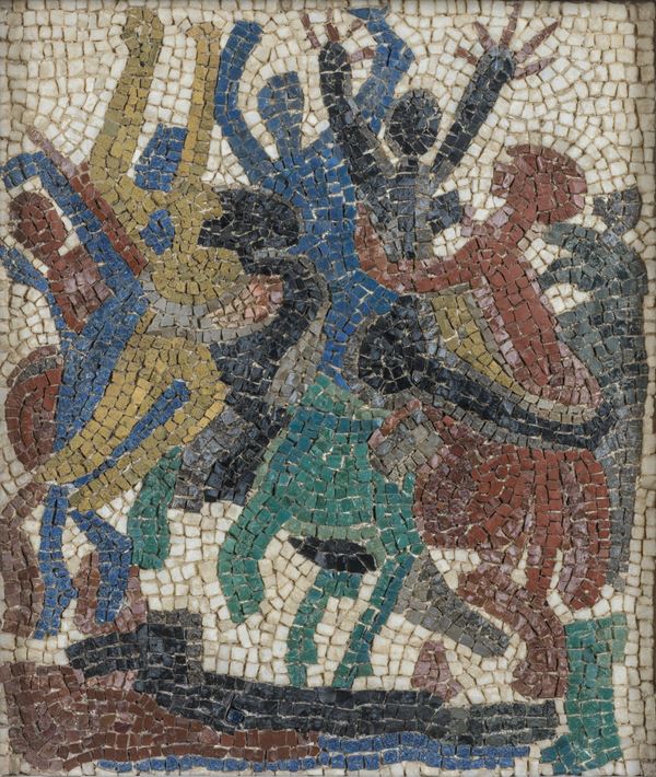 Ines Morigi Berti - Cavalli e figure astratte