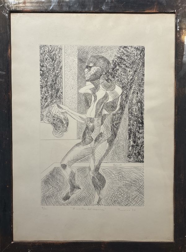 Salvatore Provino : Il rientro del marine  (1972)  - Auction Affordable art of the 20th century  - DAMS Casa d'Aste
