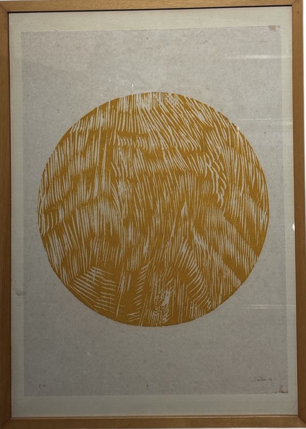 Set di tre litografie