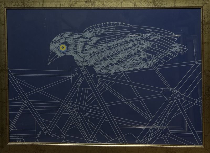 Set di tre litografie