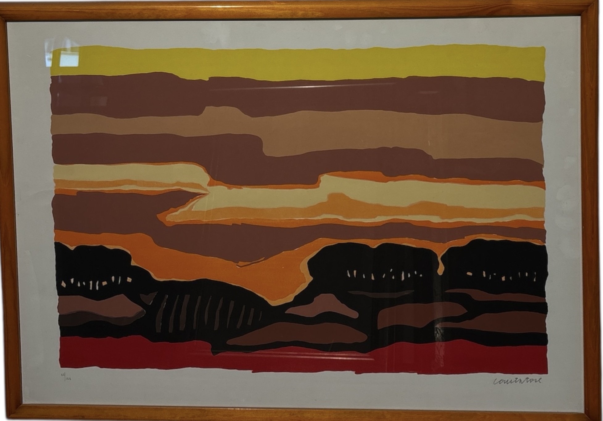 Set di tre litografie