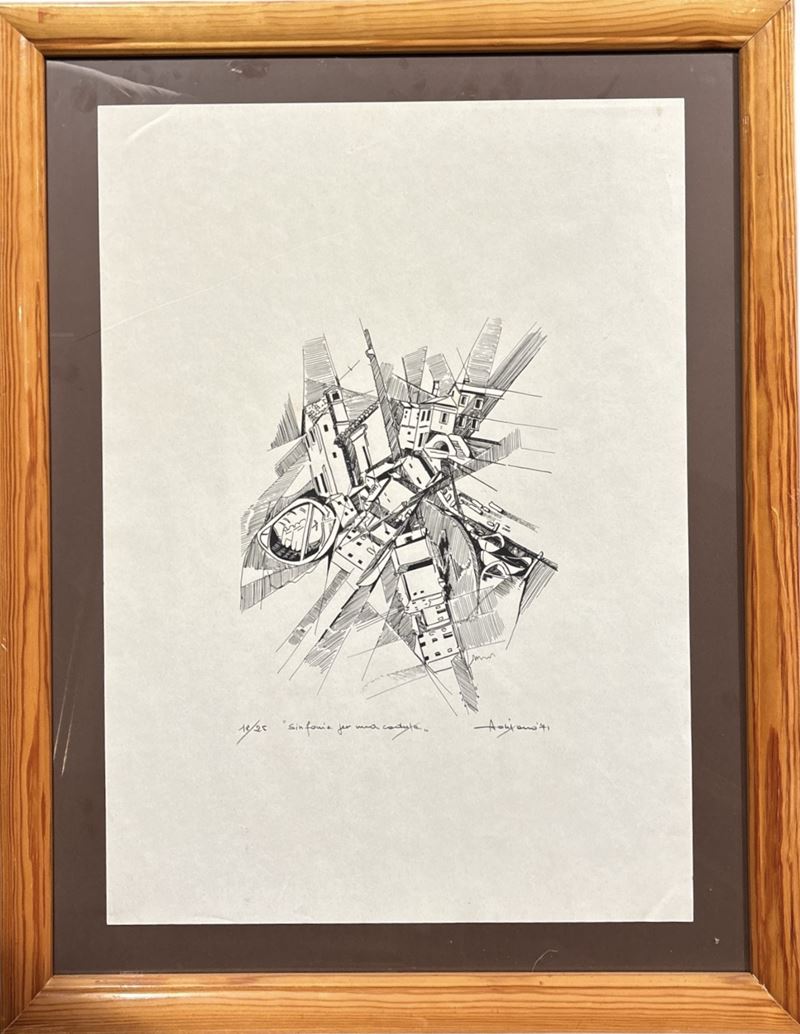 Aa. Vv. Set di Tre Litografie