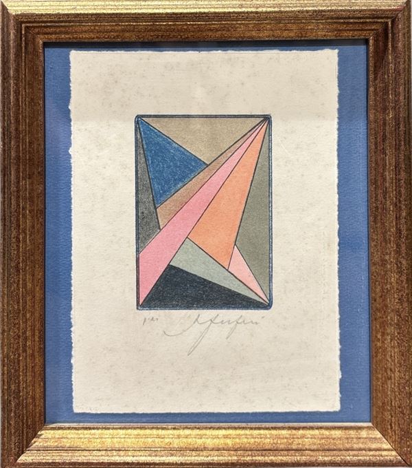 AA. VV. Set di due litografie