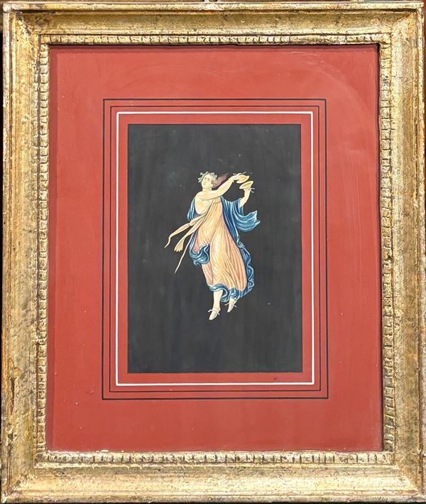 Tre dipinti di soggetto pompeiano