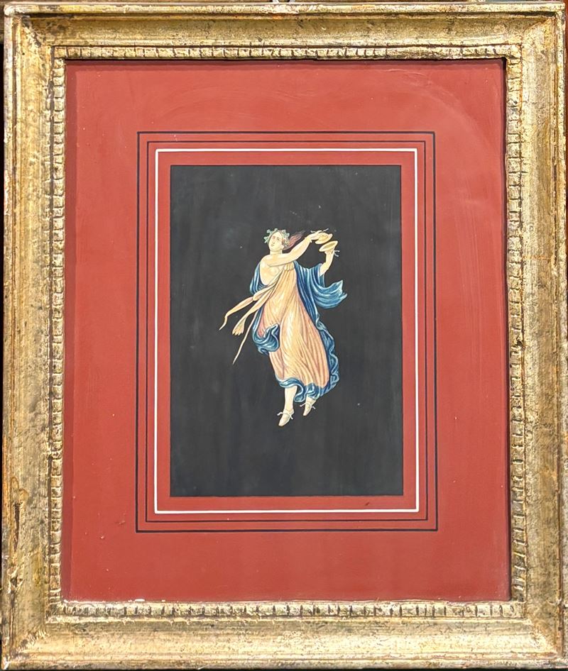 Tre dipinti di soggetto pompeiano