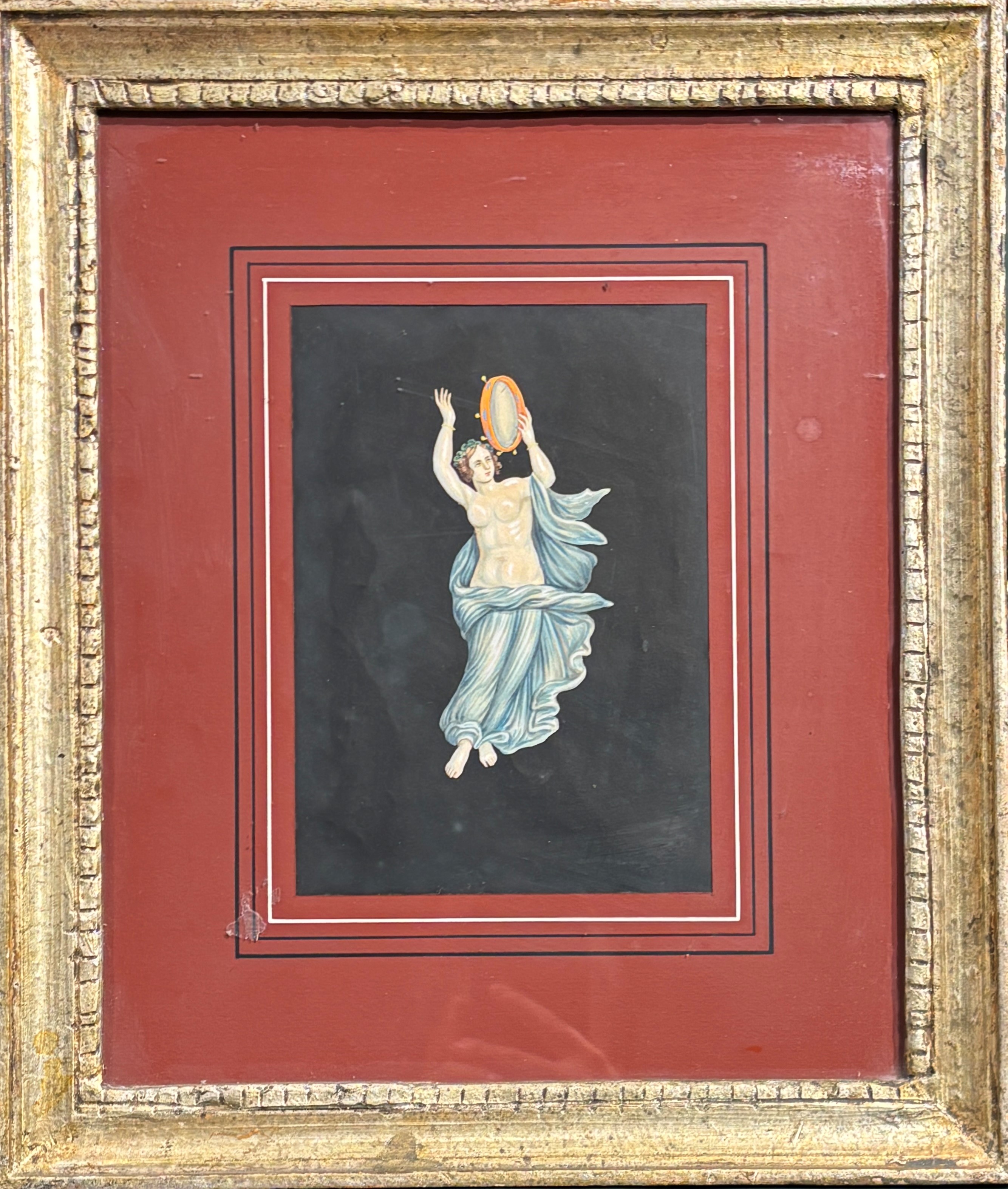 Tre dipinti di soggetto pompeiano