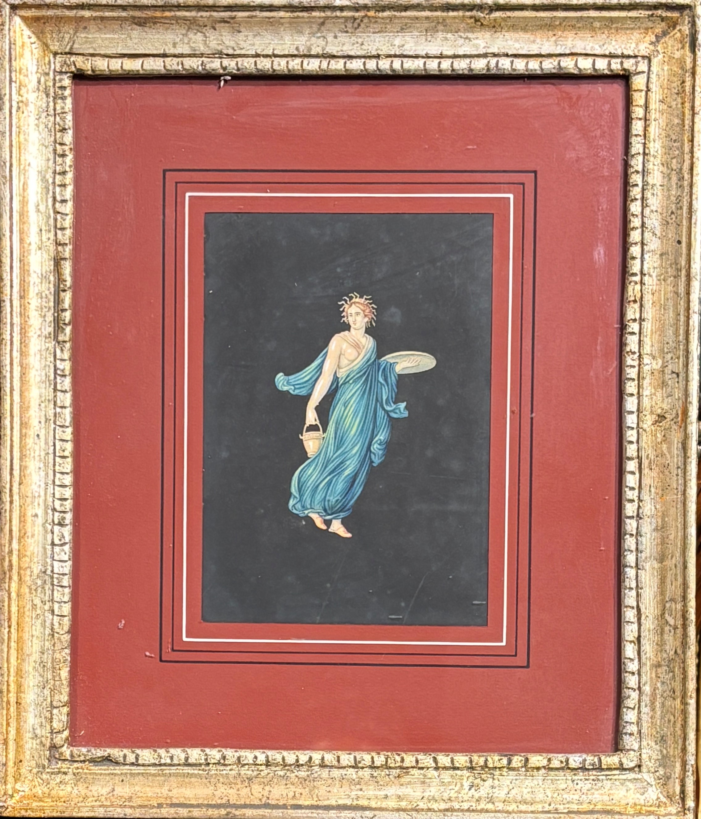 Tre dipinti di soggetto pompeiano