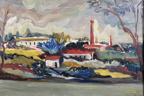 Mauro Manca - Paesaggio di città