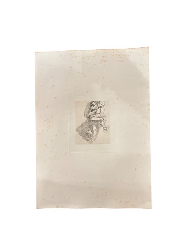 Ombres de Femme et d'Enfant