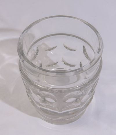 Baccarat, Vaso in cristallo molato