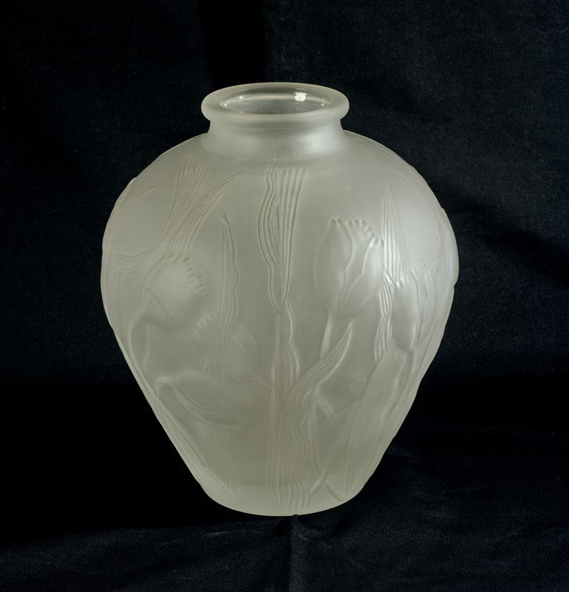 Vaso in vetro - Art Decò