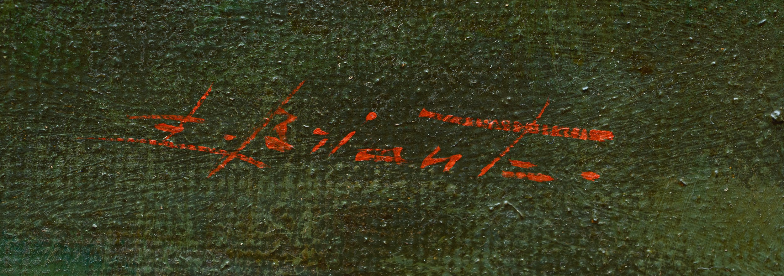 Ezelino Briante - Paesaggio lagunare, olio su tela