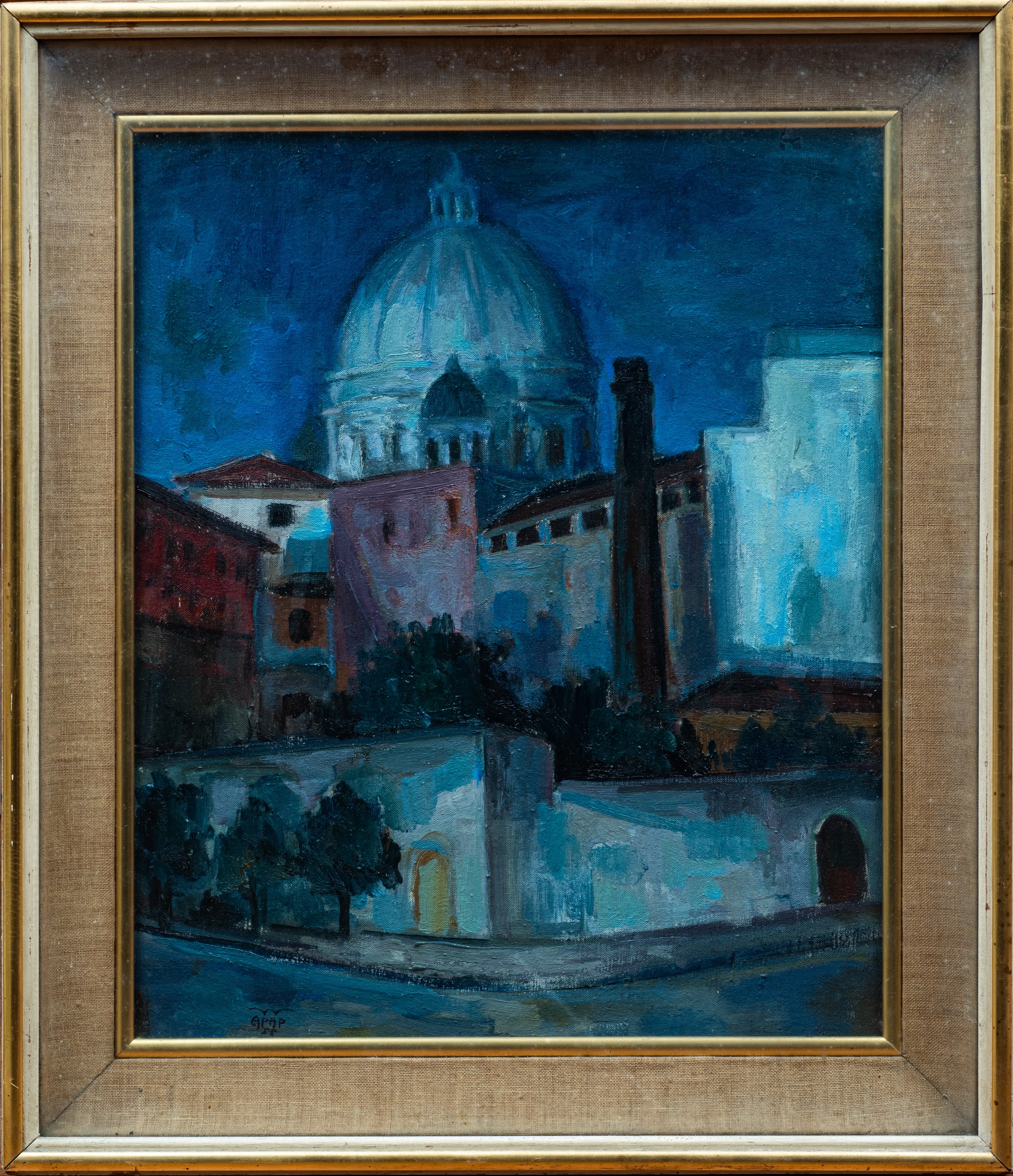 Veduta di San Pietro da via delle Fornaci