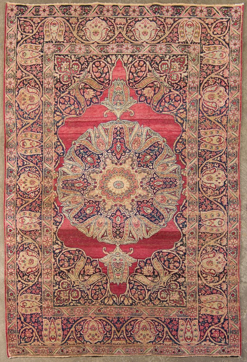 Ktappeto Kirman Ravar Persiano