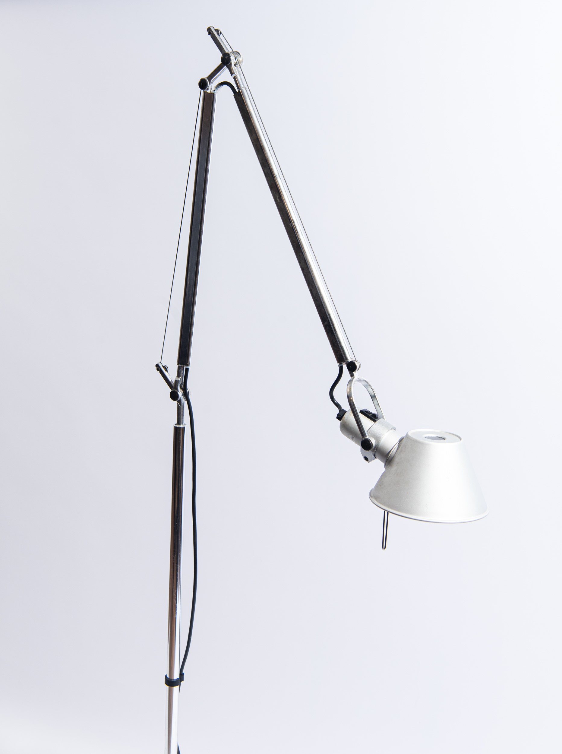 Cassina & De Lucchi - Lampada da terra mod. 'Tolomeo', alluminio e acciaio