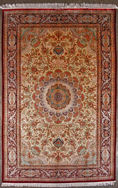 Tappeto Qum Persiano