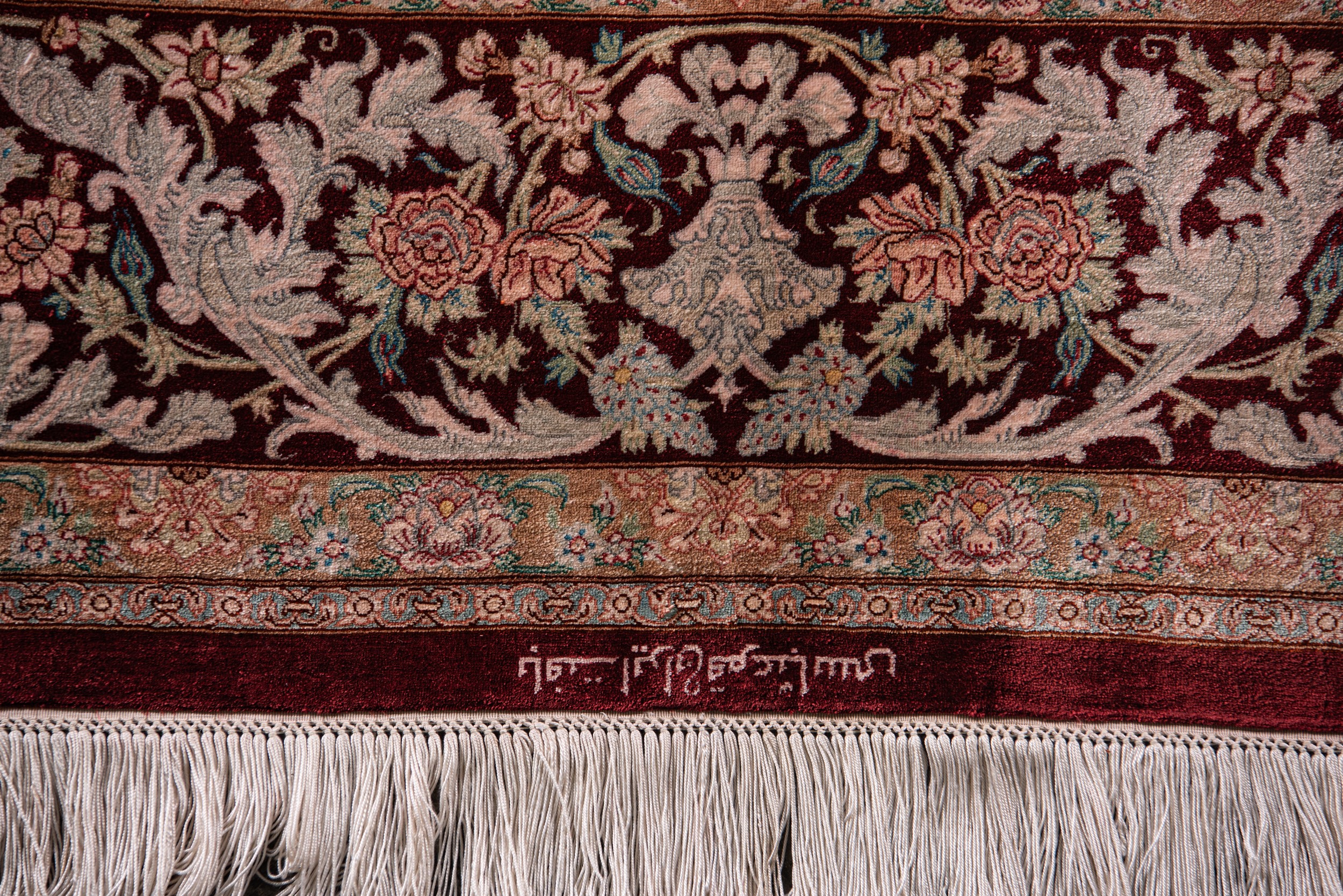 Tappeto Qum Persiano