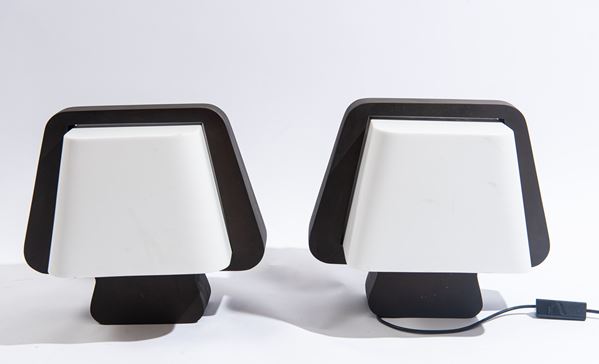 Gerrit Holdijk - Coppia di lampade, mod. 'Consolle'