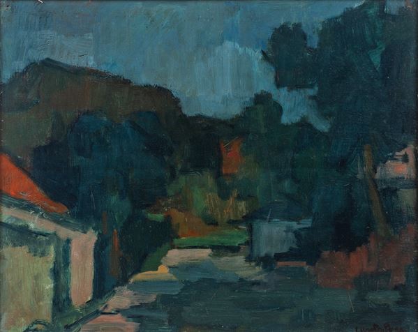 Domenico Cantatore - Paesaggio