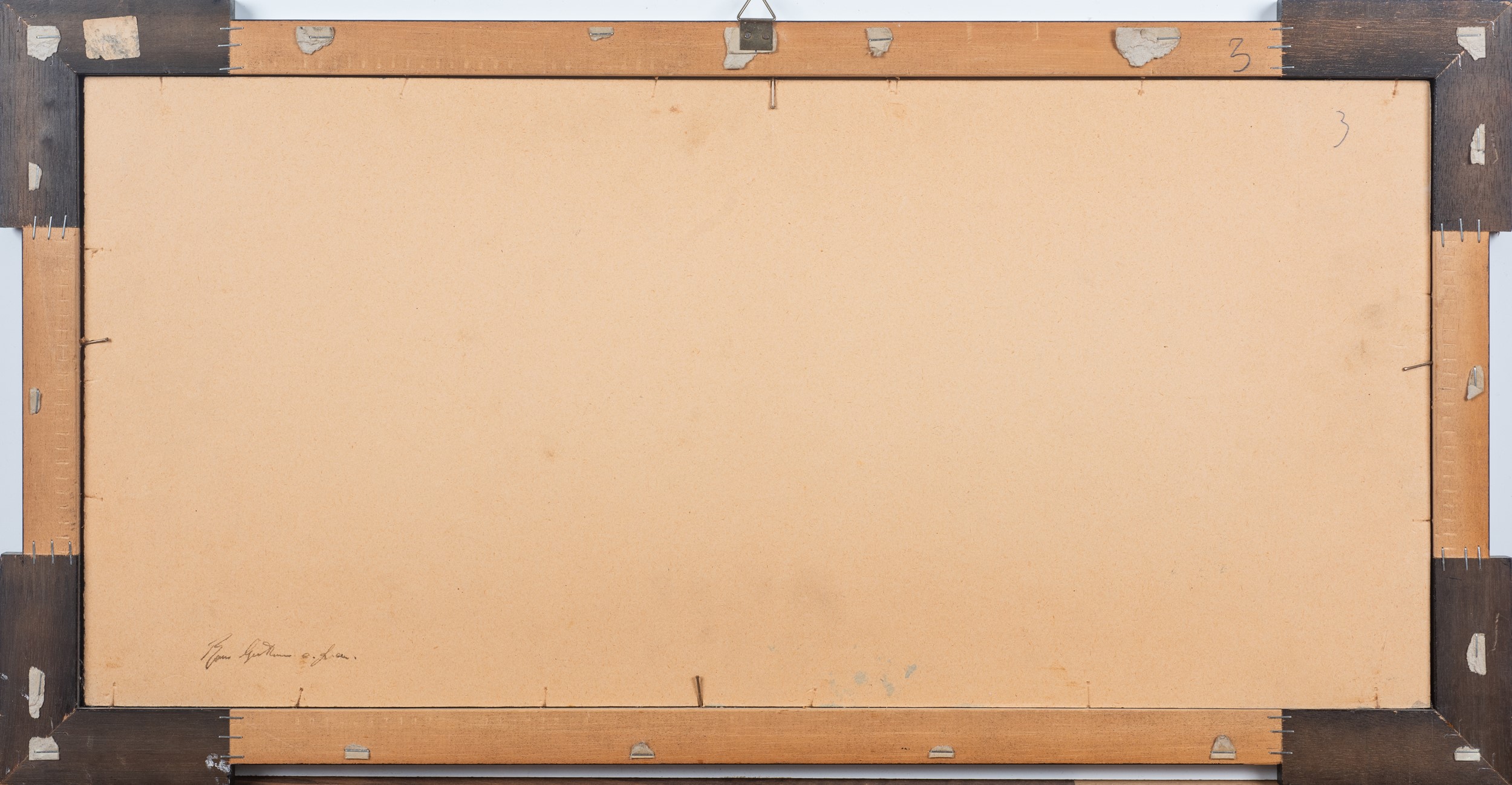 Tre acquerelli raffiguranti vedute di Roma