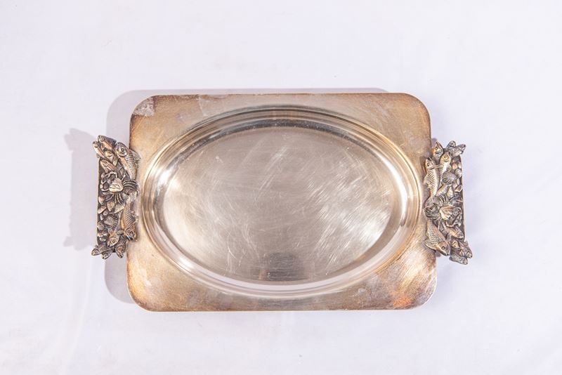 Vassoio da portata - silverplated