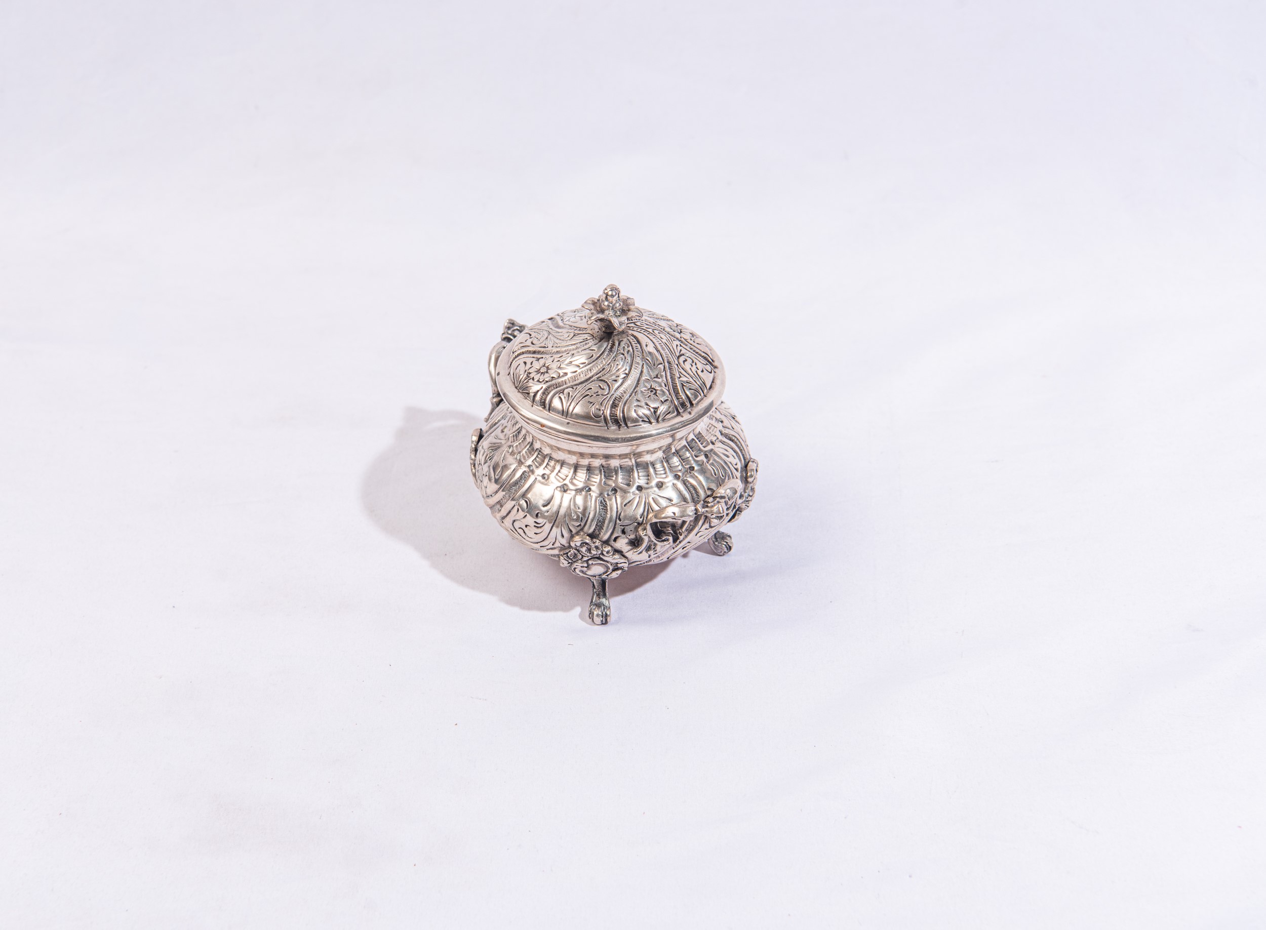 Zuccheriera in argento, gr 280