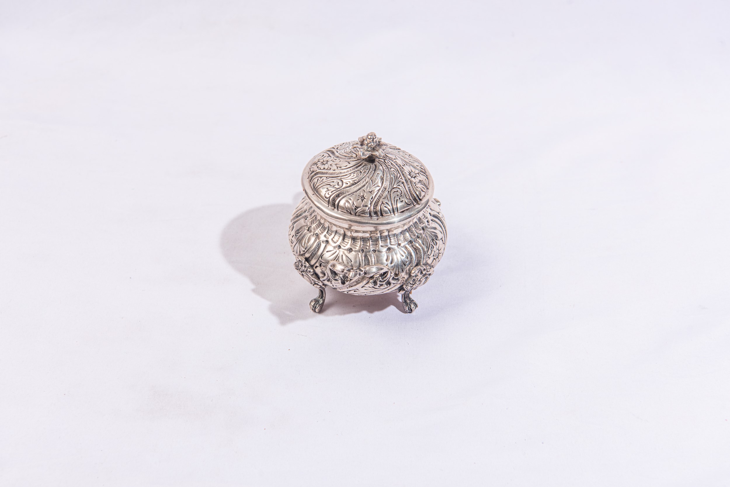 Zuccheriera in argento, gr 280