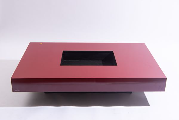 Willy Rizzo - Tavolino da salotto, mod. "Alveo"