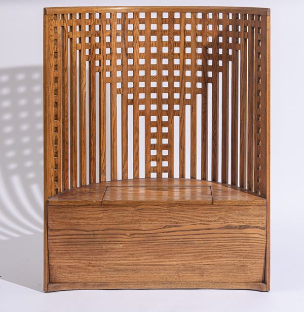 Charles Rennie  MACKINTOSH - Poltrona, mod. "Willow"