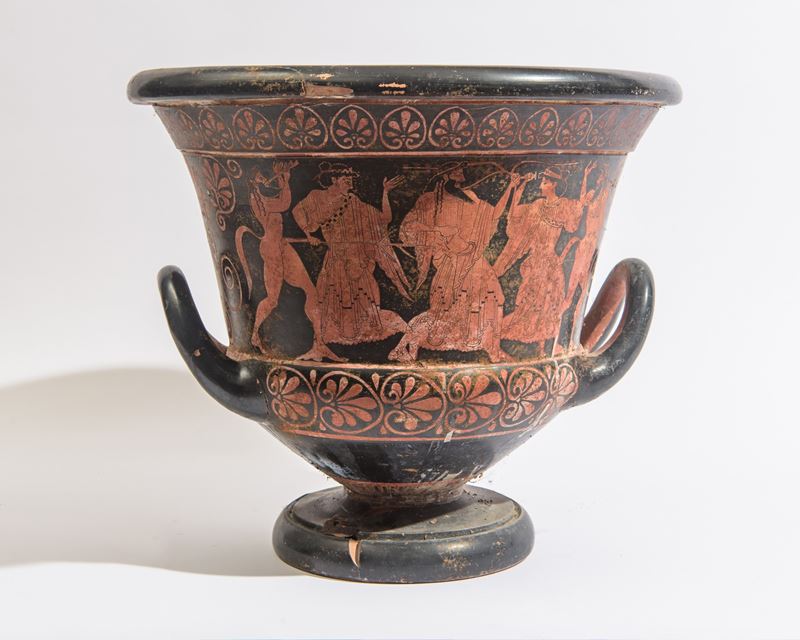 Imponente vaso a cratere