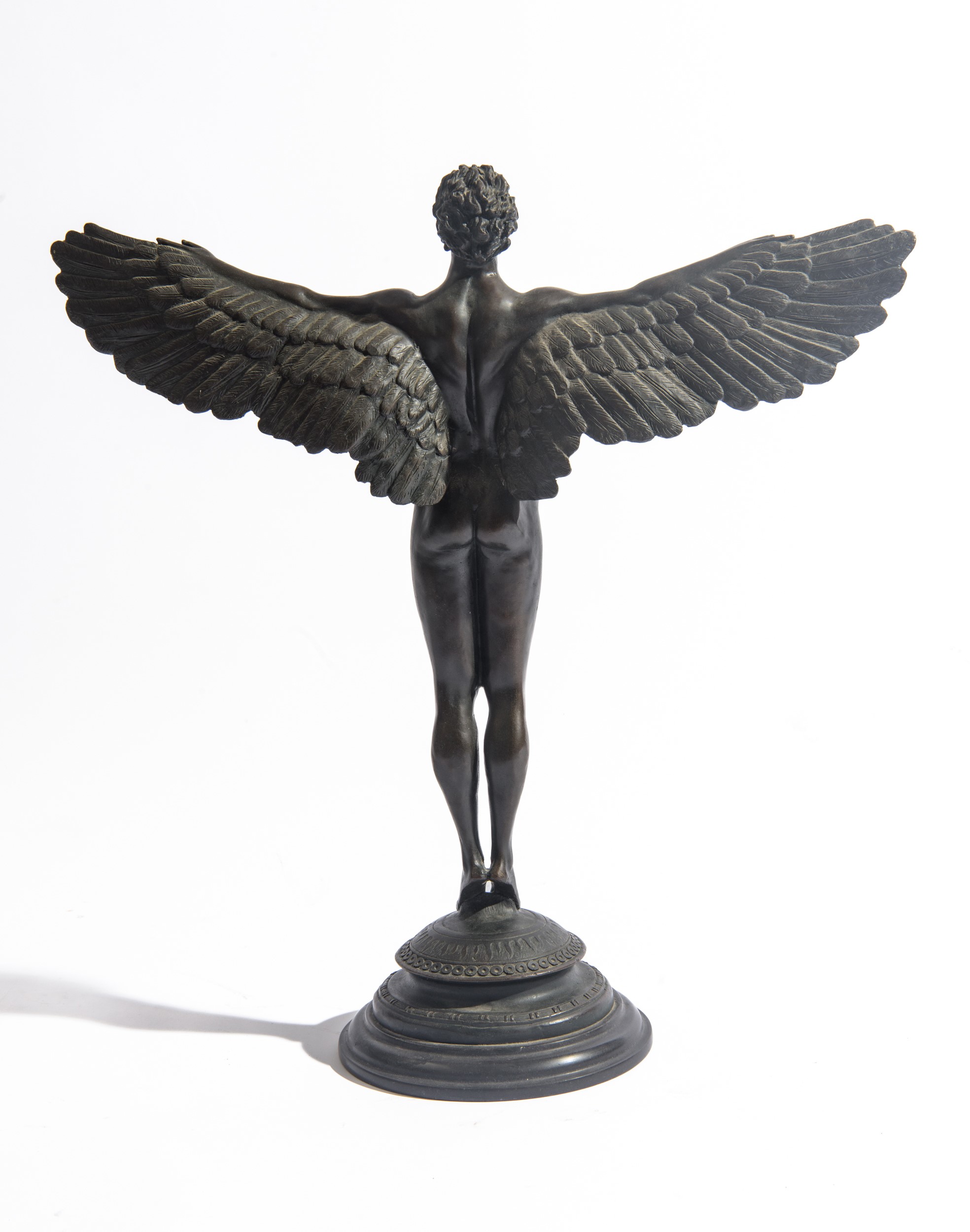 Adolph Alexander Weinman - Rising Day, scultura in bronzo brunito