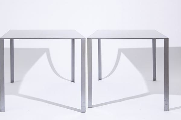 Jean Nouvel - Coppia di Tavoli, mod. "Less"