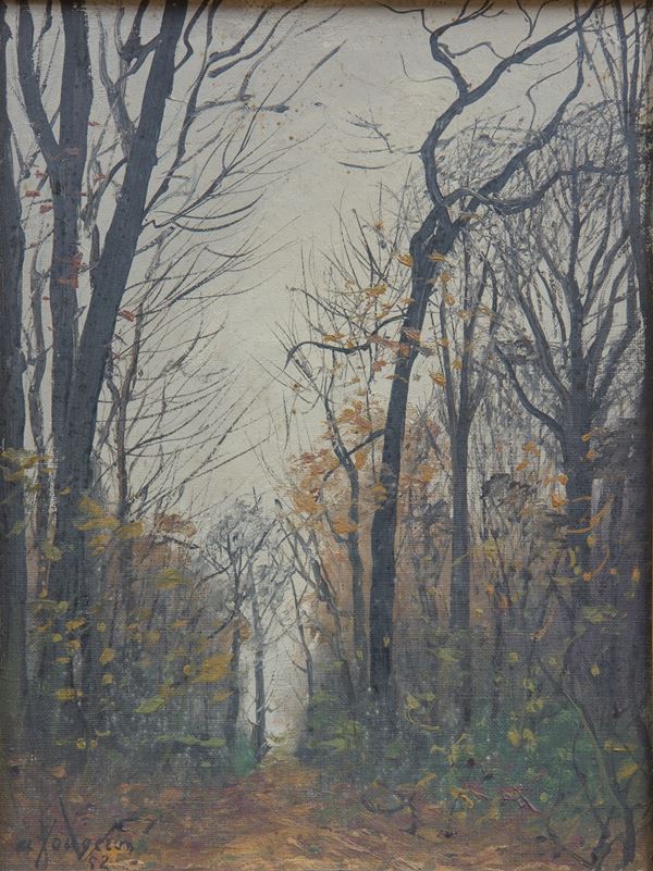 Andrè Fougeron -  La Loire devant Lineary