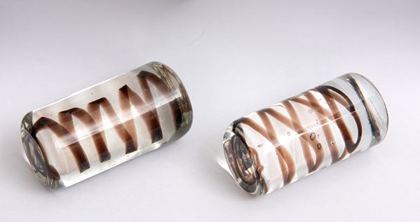 Coppia di fermacarte - Venini