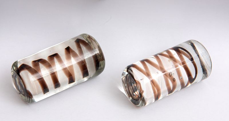 Coppia di fermacarte - Venini