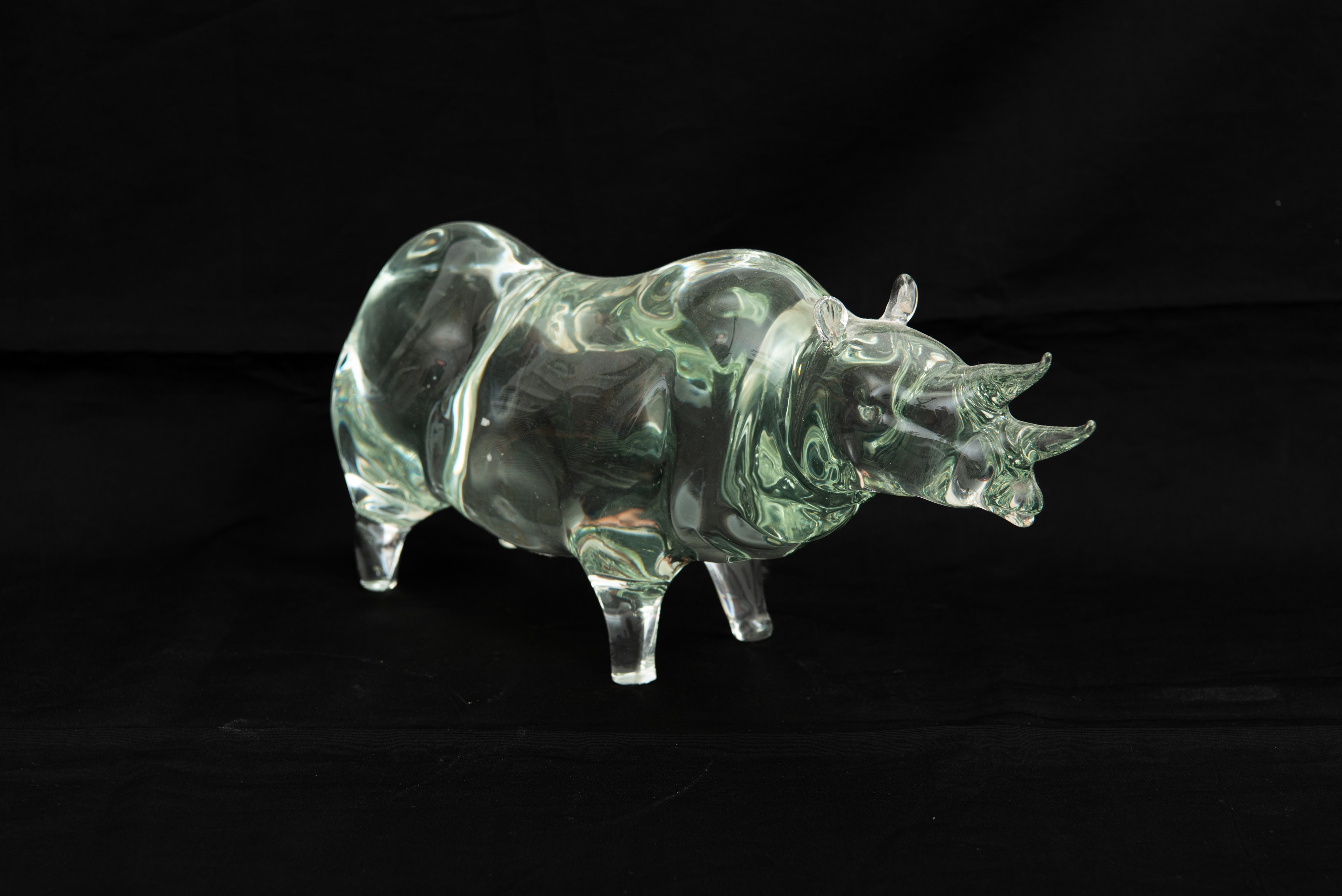 Pino Signoretto - Rinoceronte in vetro di Murano