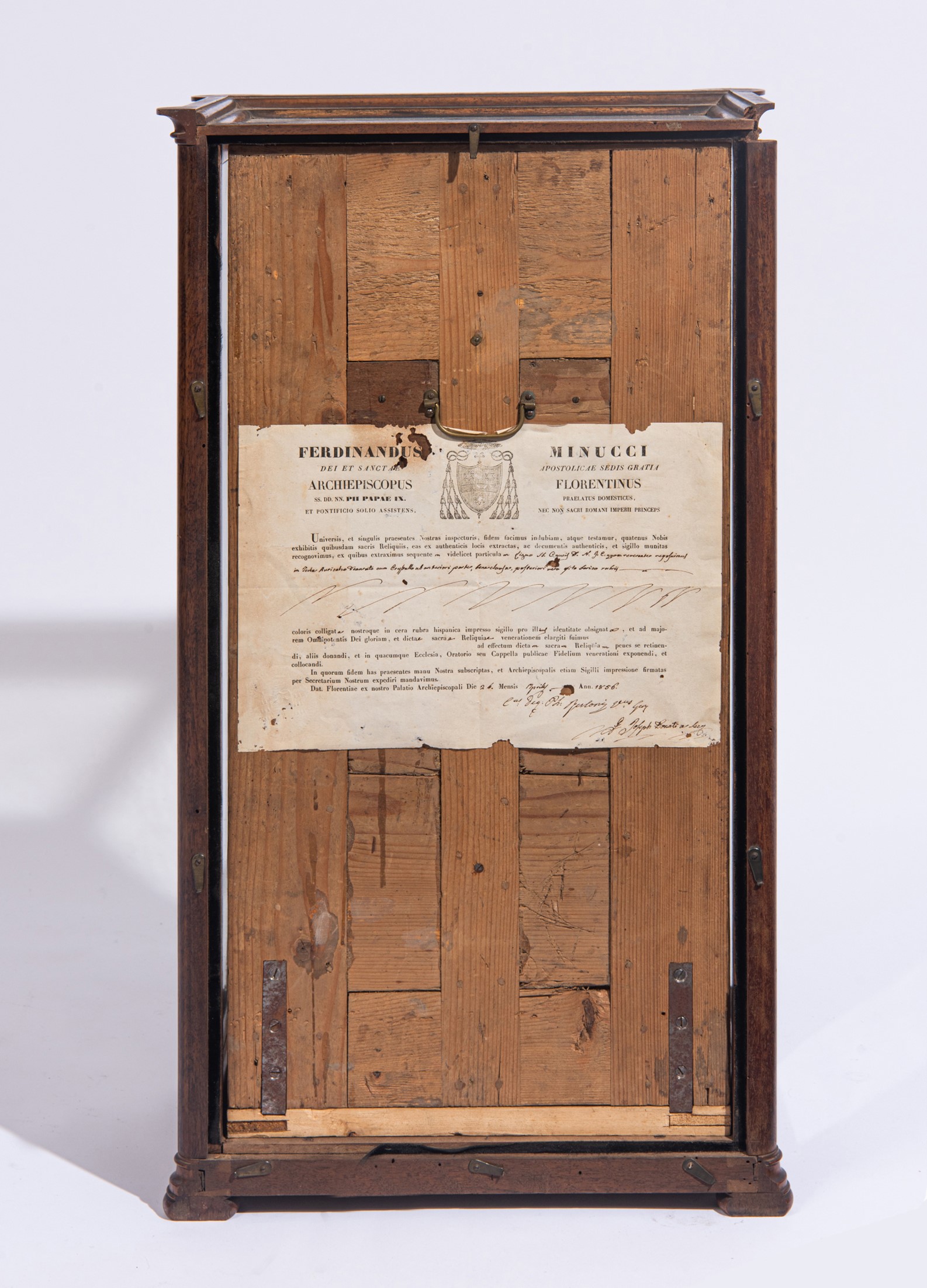 Teca devozionale in avorio