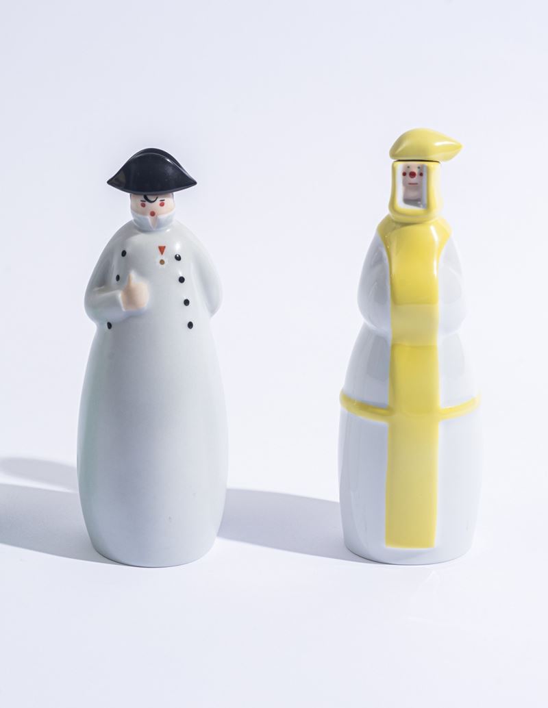 Villeroy & Boch - Due bottiglie, mod. "Roby"