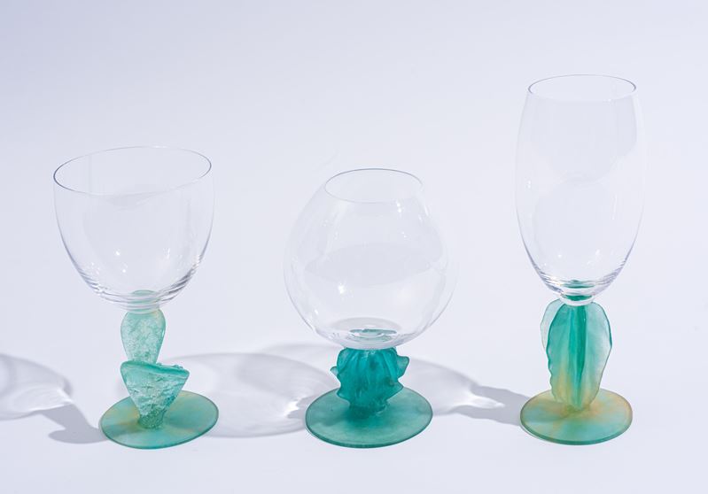 Tre calici, mod. "Cactus"