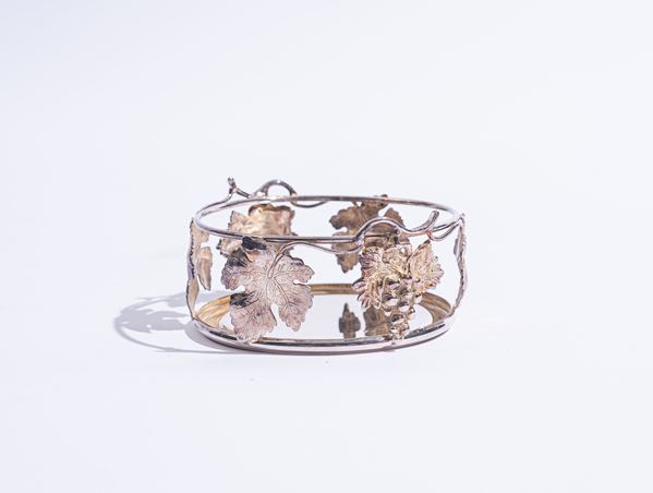 Portabottiglie in argento