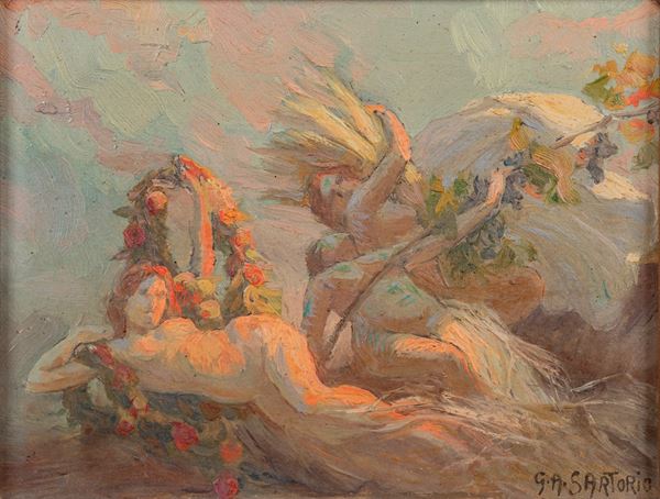 Giulio Aristide Sartorio - Allegoria dell'estate