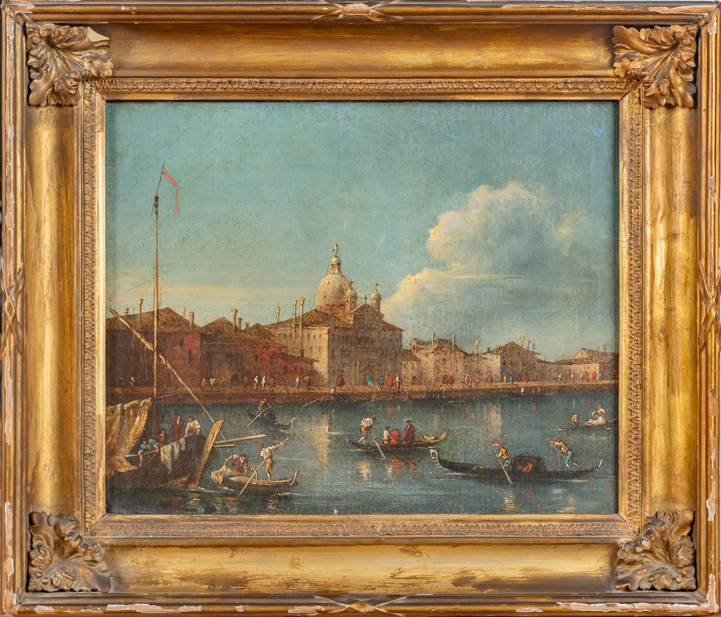 Veduta del Canal Grande con Santa Maria della Salute