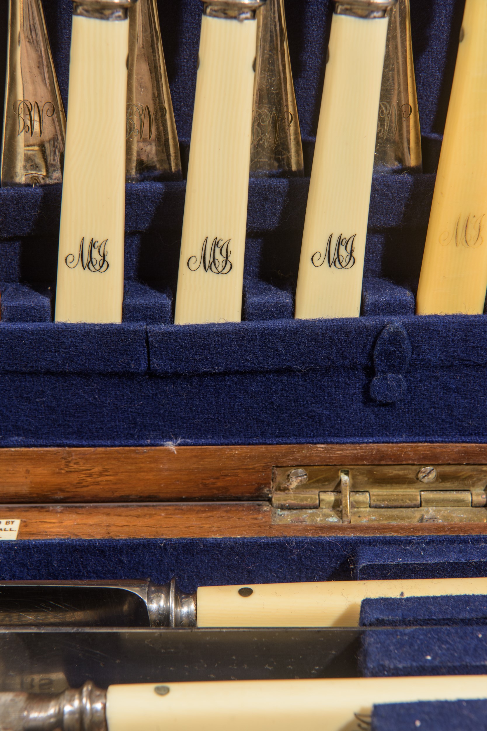 Servizio di posate - Walker & Hall Metallo argentato