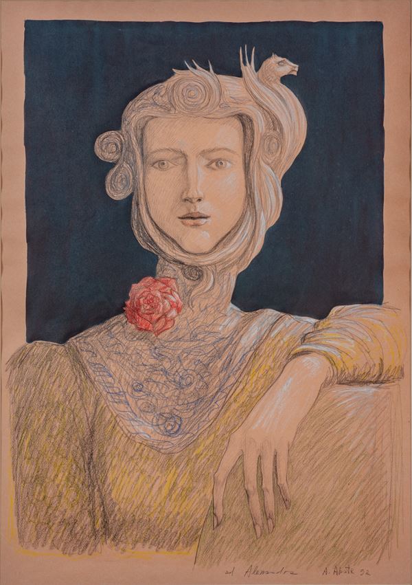 Alberto Abate - Volto femminile