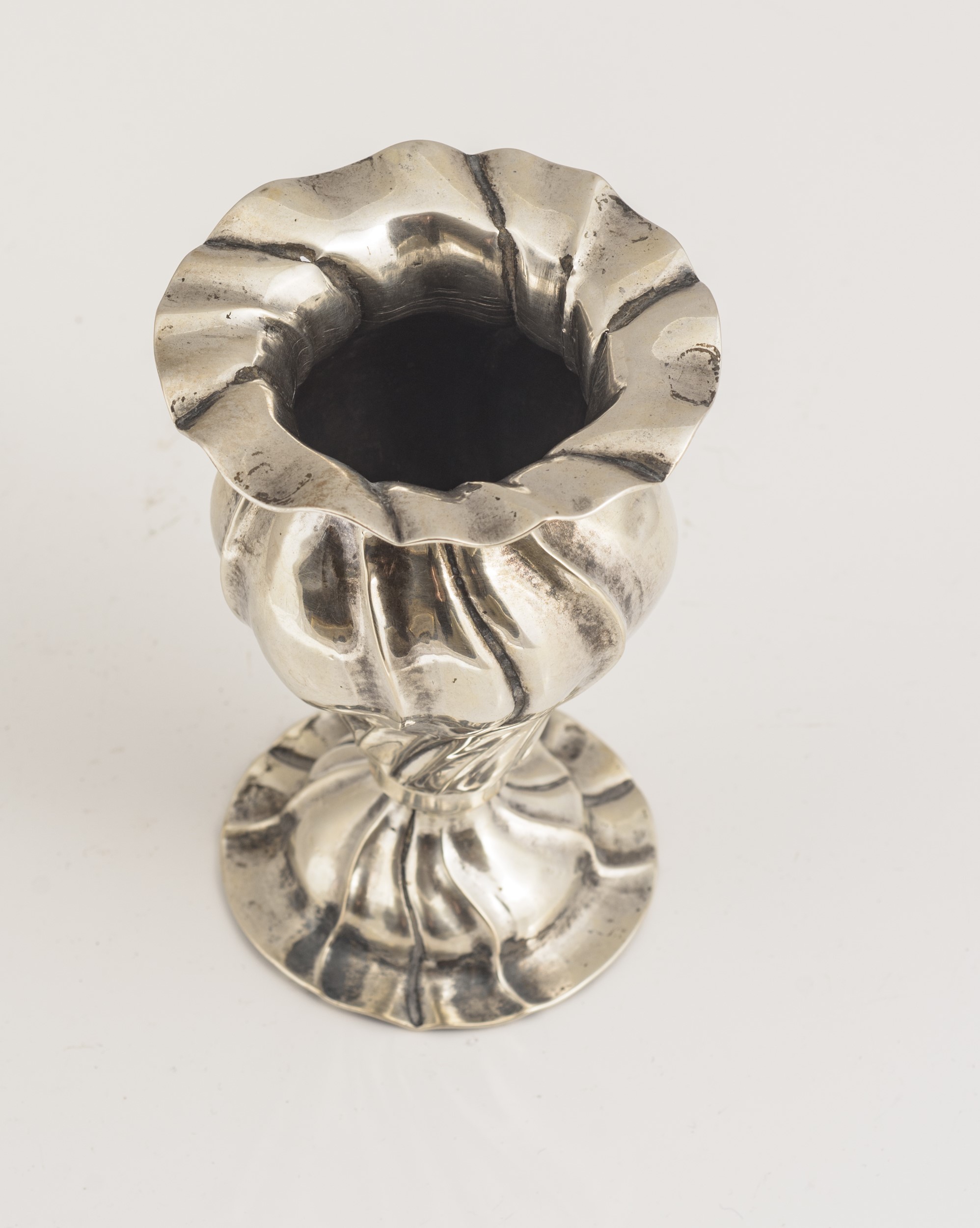 Vasetto monofiore in argento